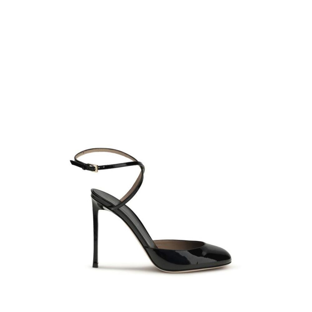 Tom Ford Black Calf Leather Bos Taurus High Heel Women's Pumps